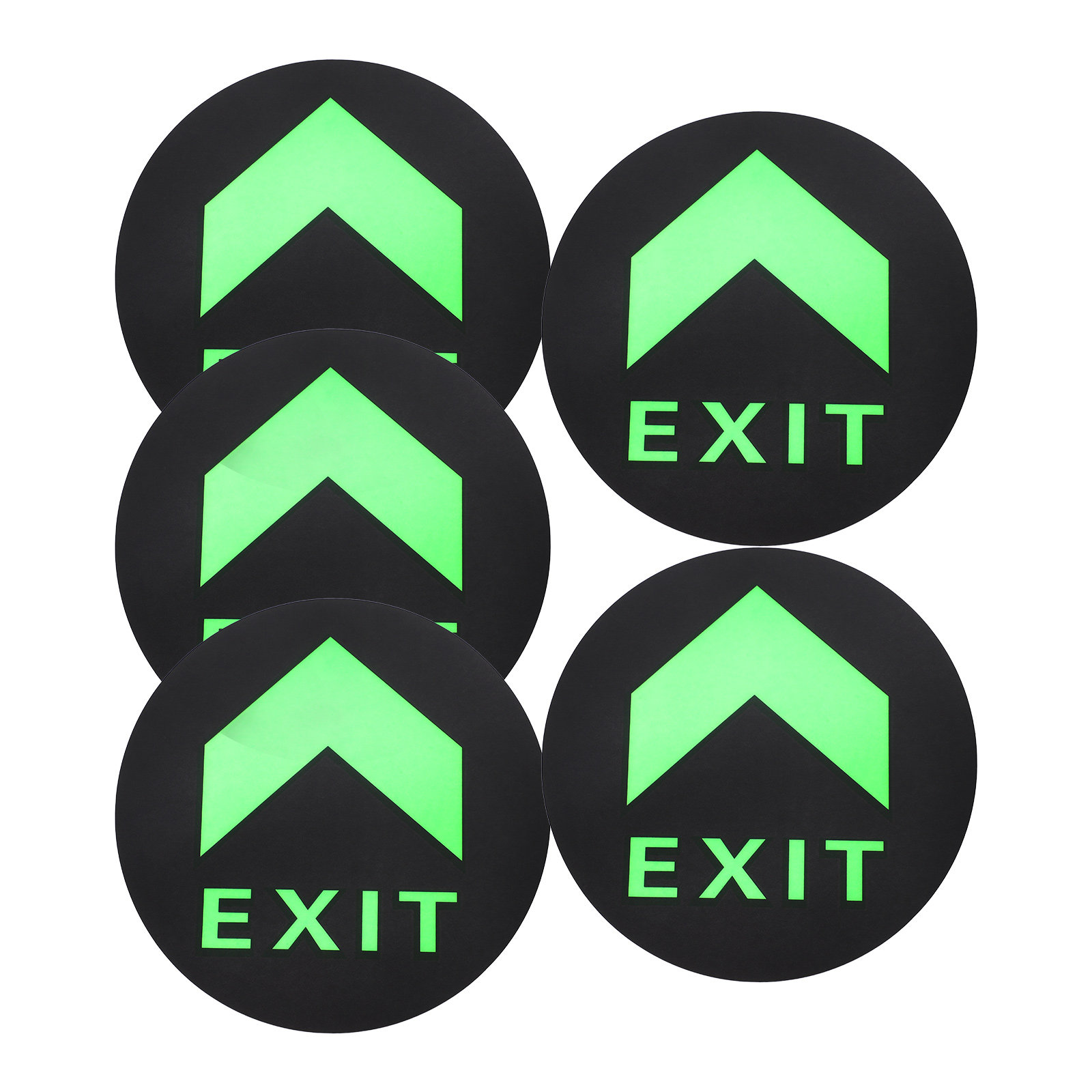 สติกเกอร์ติดพื้นเรืองแสงกลางคื - Emergency Exit Sign บทวิจารณ์และราคา