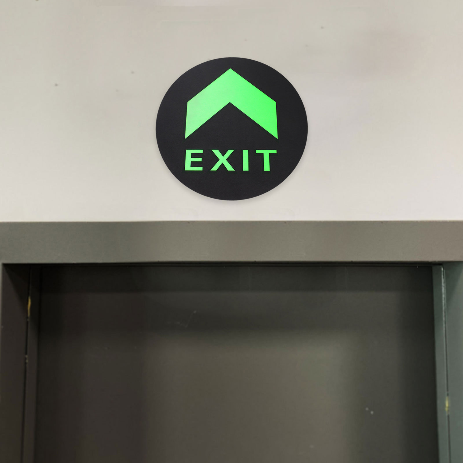 สติกเกอร์ติดพื้นเรืองแสงกลางคื - Emergency Exit Sign บทวิจารณ์และราคา