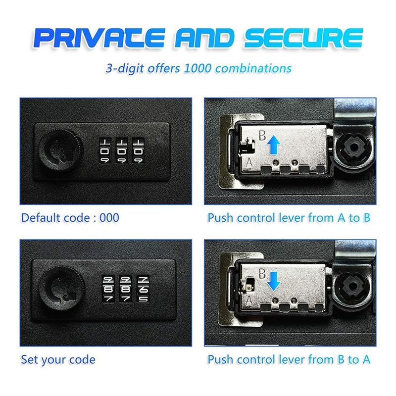 A92Z ตู้เก็บกุญแจแบบรวม 20 ตะข - Lockbox Key Secure บทวิจารณ์และราคา