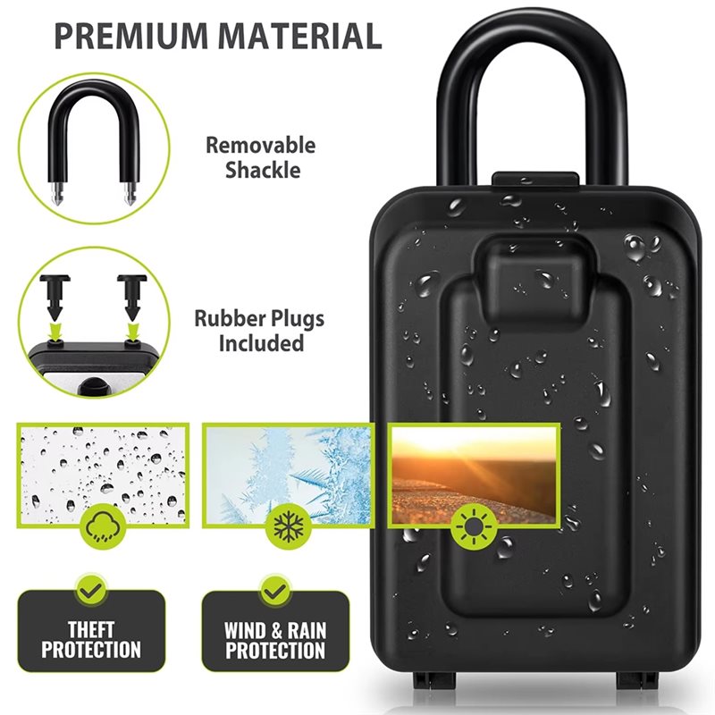 DIGIT-กล่องล็อคกันน้ำพร้อมรหัส - Lockbox Key Secure บทวิจารณ์และราคา