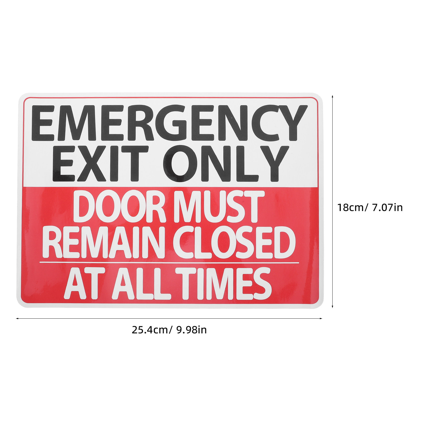 สติกเกอร์ป้ายทางออกฉุกเฉิน 4 ช - Emergency Exit Sign บทวิจารณ์และราคา