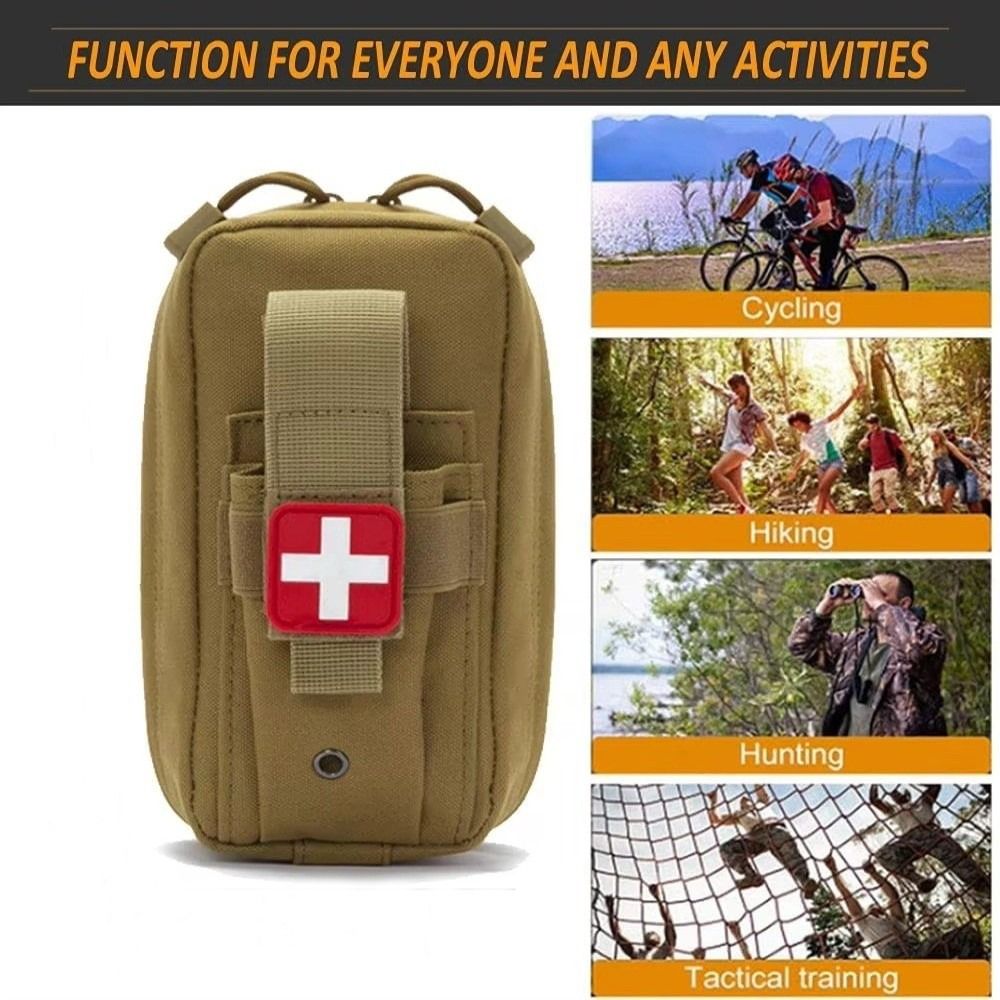 ชุดปฐมพยาบาลแบบพกพาพร้อมฐานติด - First Aid Bag Kit บทวิจารณ์และราคา