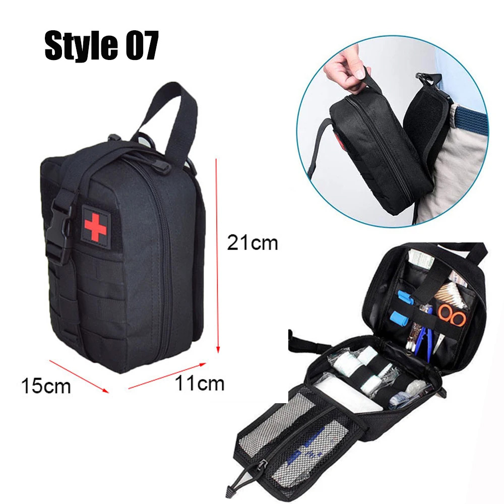 IFAK EDC กระเป๋าเอวกระเป๋าล่าส - First Aid Bag Kit บทวิจารณ์และราคา